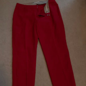 Red Banana Republic Martin Fit Trouser PantsSize 8